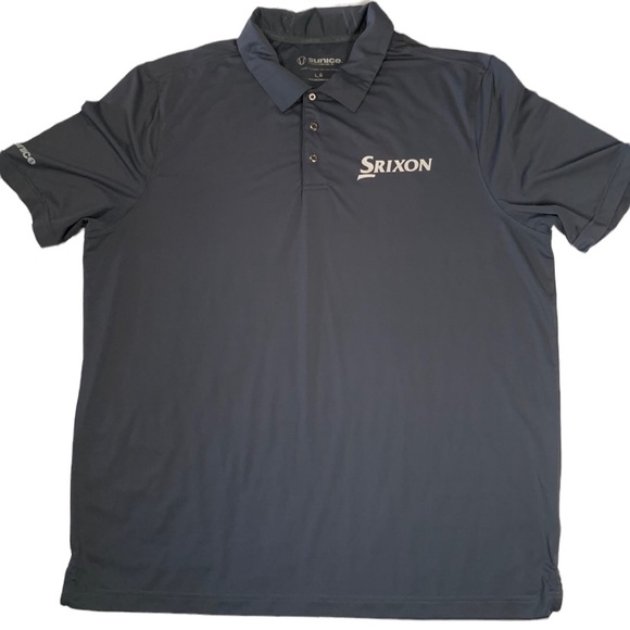 Sunice Shirts Sunice Dark Gray Casual Golf Short Sleeve Polo Shirt
